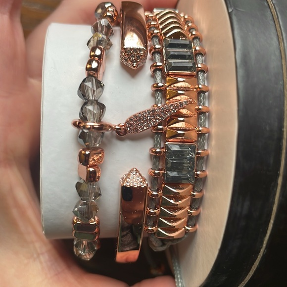 New in Box Bomb Party Bracelet Stack Set fall luxe edition 2024 - Picture 2 of 7